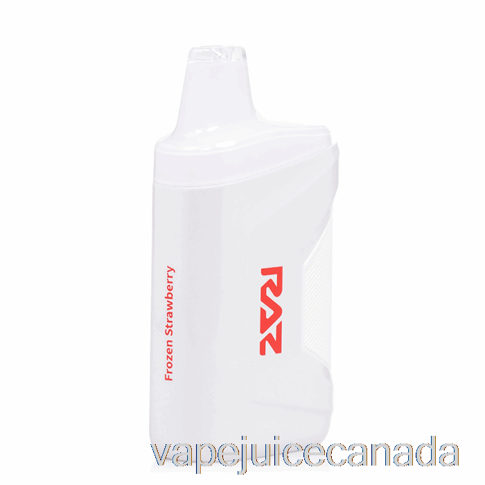 Vape Disposable Canada RAZ CA6000 0% Zero Nicotine Disposable Frozen Strawberry